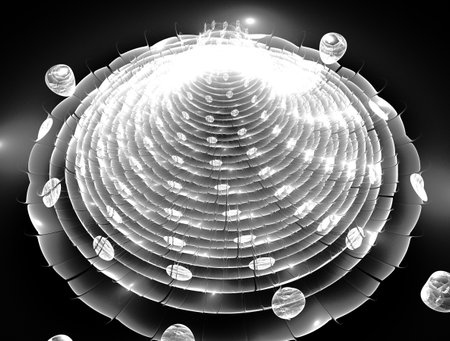 Imaginatory fractal abstract background Image