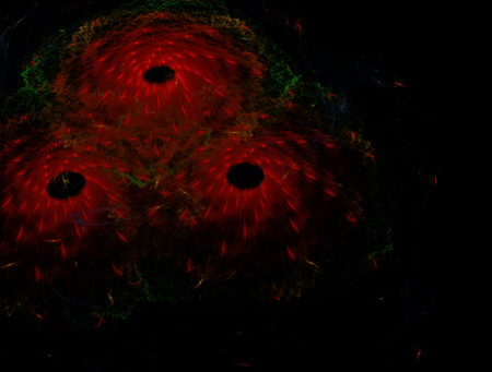 Imaginatory fractal abstract background Imageの写真素材