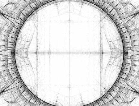 Imaginatory fractal abstract background Imageの写真素材