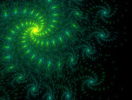 Imaginatory fractal abstract background Imageの写真素材