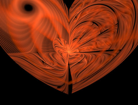 Imaginatory fractal abstract background Imageの写真素材