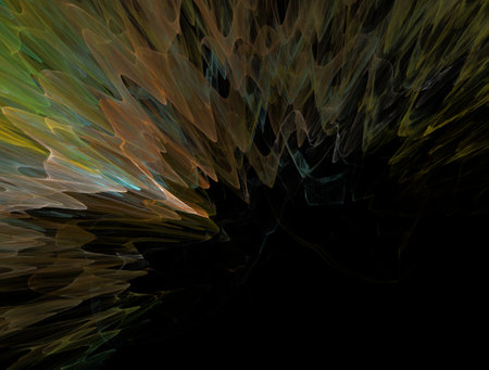 Imaginatory fractal abstract background Imageの写真素材