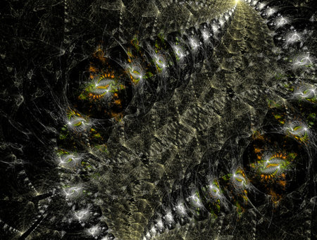 Imaginatory fractal abstract background Imageの写真素材