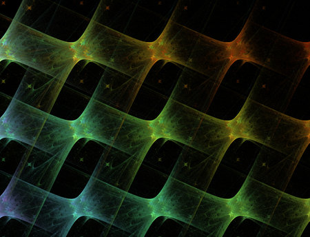 Imaginatory fractal abstract background Imageの写真素材