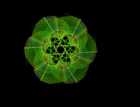 Imaginatory fractal abstract background Image