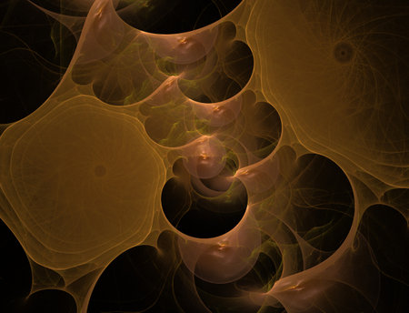 Imaginatory fractal abstract background Imageの写真素材