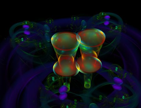 Imaginatory fractal abstract background Image