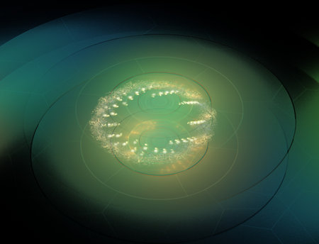 Imaginatory fractal abstract background Image