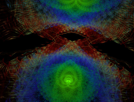 Imaginatory fractal abstract background Image