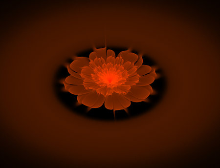 Imaginatory fractal abstract background Imageの写真素材