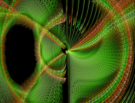Imaginatory fractal abstract background Imageの写真素材