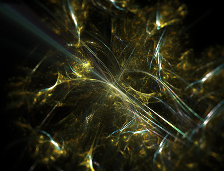 Imaginatory fractal abstract background Imageの写真素材