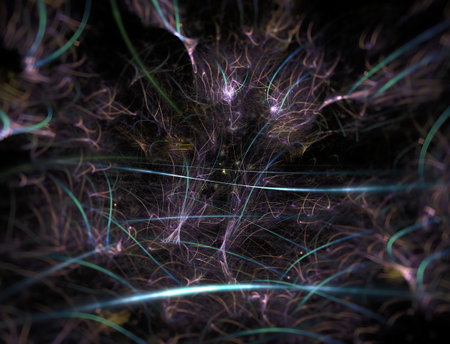 Imaginatory fractal abstract background Image