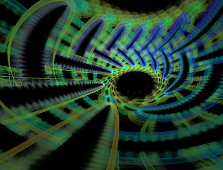 Imaginatory fractal abstract background Image