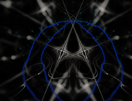Imaginatory fractal abstract background Imageの写真素材