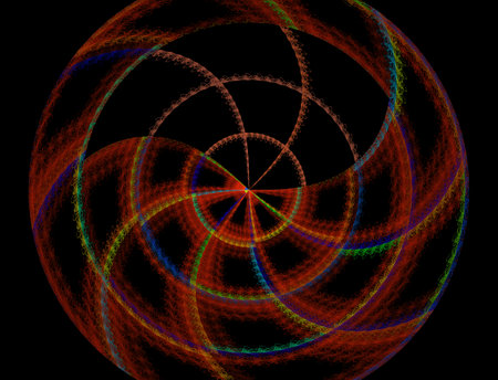 Imaginatory fractal abstract background Image