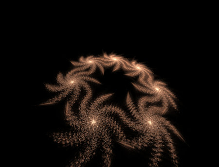 Imaginatory fractal abstract background Imageの写真素材