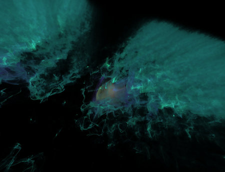 Imaginatory fractal abstract background Image