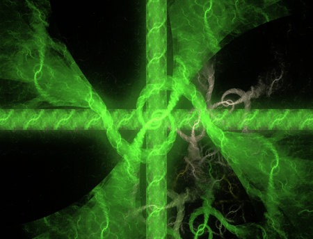 Imaginatory fractal abstract background Imageの写真素材