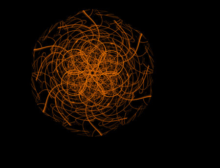 Imaginatory fractal abstract background Imageの写真素材