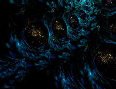 Imaginatory fractal abstract background Image