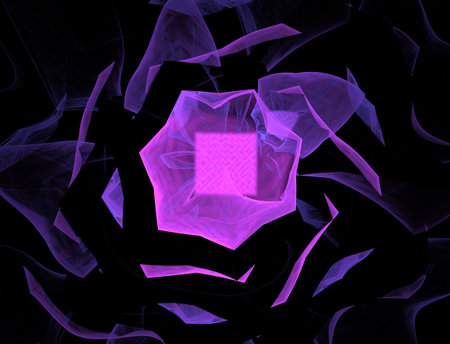 Imaginatory fractal abstract background Imageの写真素材