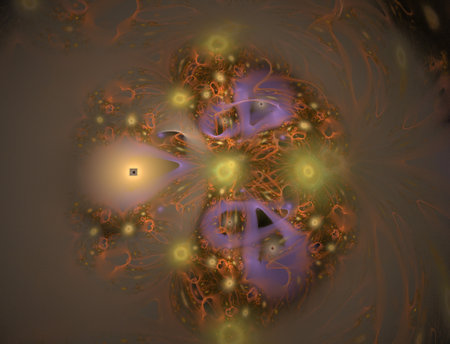 Imaginatory fractal abstract background Image