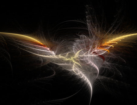 Imaginatory fractal abstract background Imageの写真素材