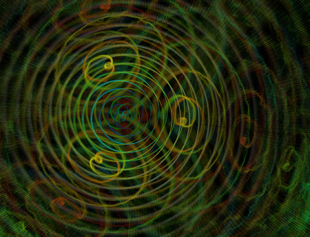 Imaginatory fractal abstract background Image