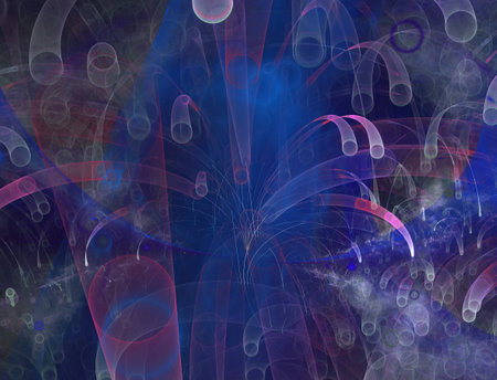 Imaginatory fractal abstract background Image