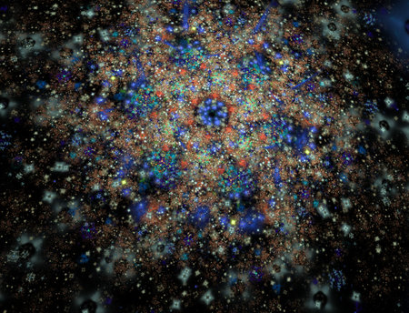 Imaginatory fractal abstract background Image