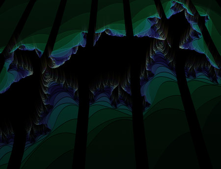 Imaginatory fractal abstract background Imageの写真素材