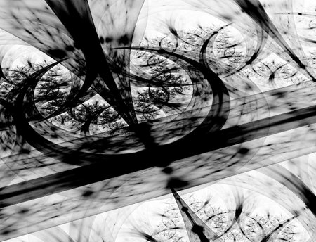 Imaginatory fractal abstract background Imageの写真素材