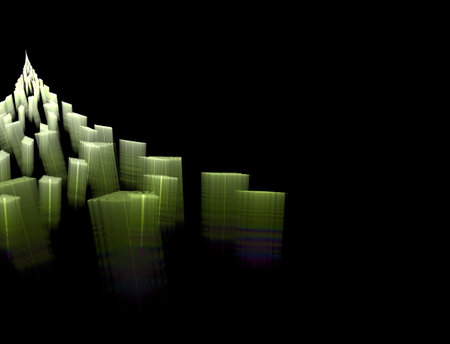 Imaginatory fractal abstract background Image