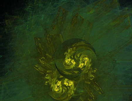 Imaginatory fractal abstract background Imageの写真素材