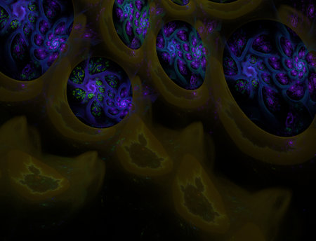 Imaginatory fractal abstract background Image