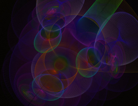 Imaginatory fractal abstract background Imageの写真素材