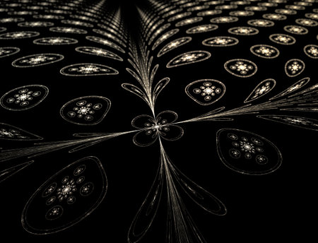 Imaginatory fractal abstract background Imageの写真素材