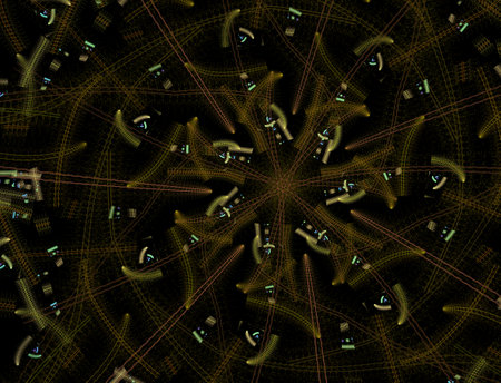 Imaginatory fractal abstract background Image