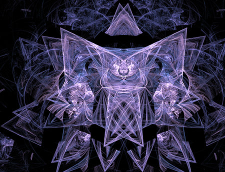 Imaginatory fractal abstract background Imageの写真素材