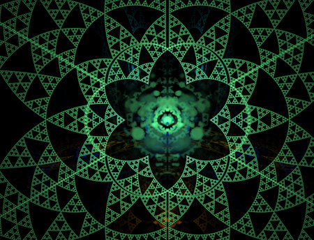 Imaginatory fractal abstract background Image