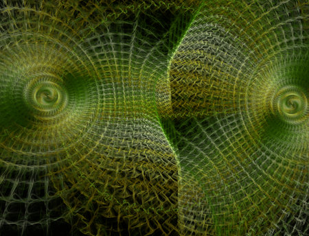 Imaginatory fractal abstract background Imageの写真素材