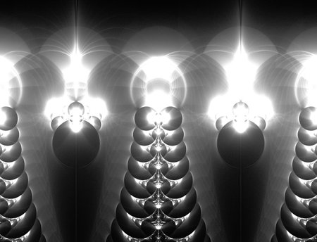 Imaginatory fractal abstract background Imageの写真素材