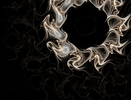 Imaginatory fractal abstract background Imageの写真素材