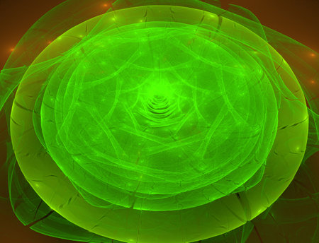 Imaginatory fractal abstract background Imageの写真素材