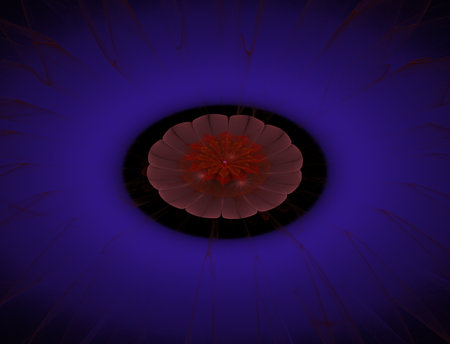 Imaginatory fractal abstract background Imageの写真素材