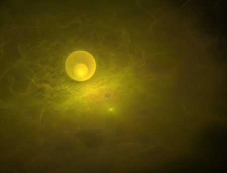 Imaginatory fractal abstract background Imageの写真素材