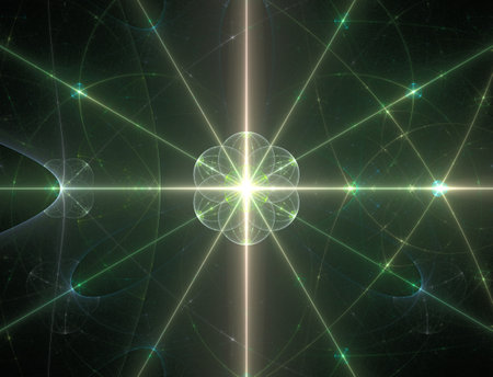 Imaginatory fractal abstract background Image
