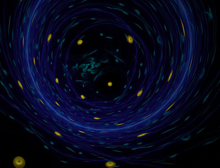 Imaginatory fractal abstract background Image