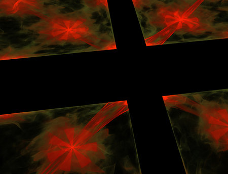 Imaginatory fractal abstract background Imageの写真素材